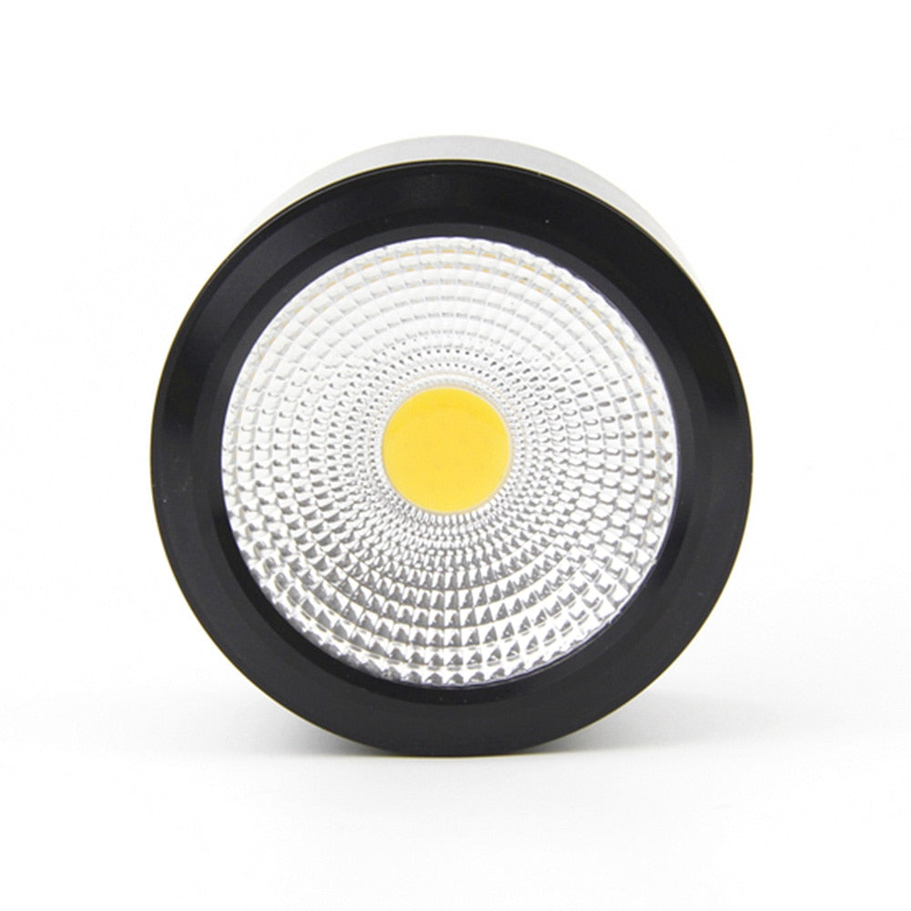Short Black/White Lamp Body Surface Mounted Downlight Dimmable 3W 5W 7W 10W No Cut Ceiling Spot Light Indoor Lighting Decors