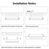 Square Recessed Dimmable LED Downlights 2W 4W 6W 10W 20W 30W COB LED Ceiling Lamp AC110V~220V LED Wall Spot Lights Indoor Lighting