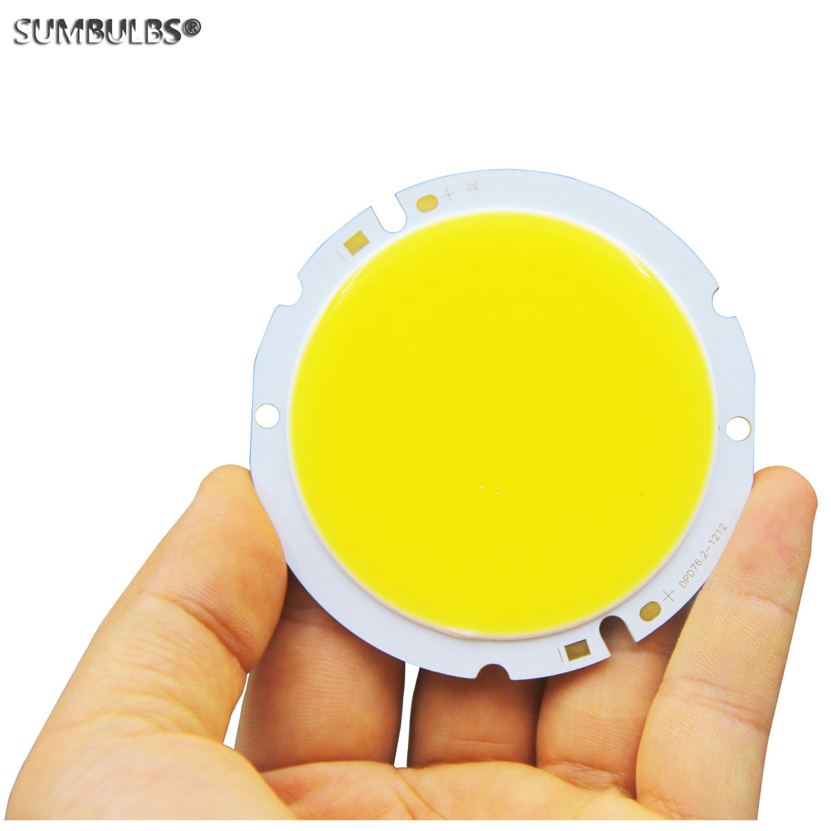 LED Downlight 76mm Diameter DC 36-40V 30W Chip On Board LED COB Downlight Bulb Natural White 4200K for DIY Indoor Lights