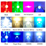 High Power LED Light-Emitting Diode LEDs Chip SMD 10pcs 1W 3W Warm White Red Green Blue Yellow For SpotLight Downlight Lamp Bulb