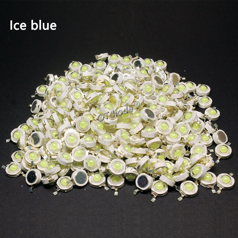 High Power LED Light-Emitting Diode LEDs Chip SMD 10pcs 1W 3W Warm White Red Green Blue Yellow For SpotLight Downlight Lamp Bulb