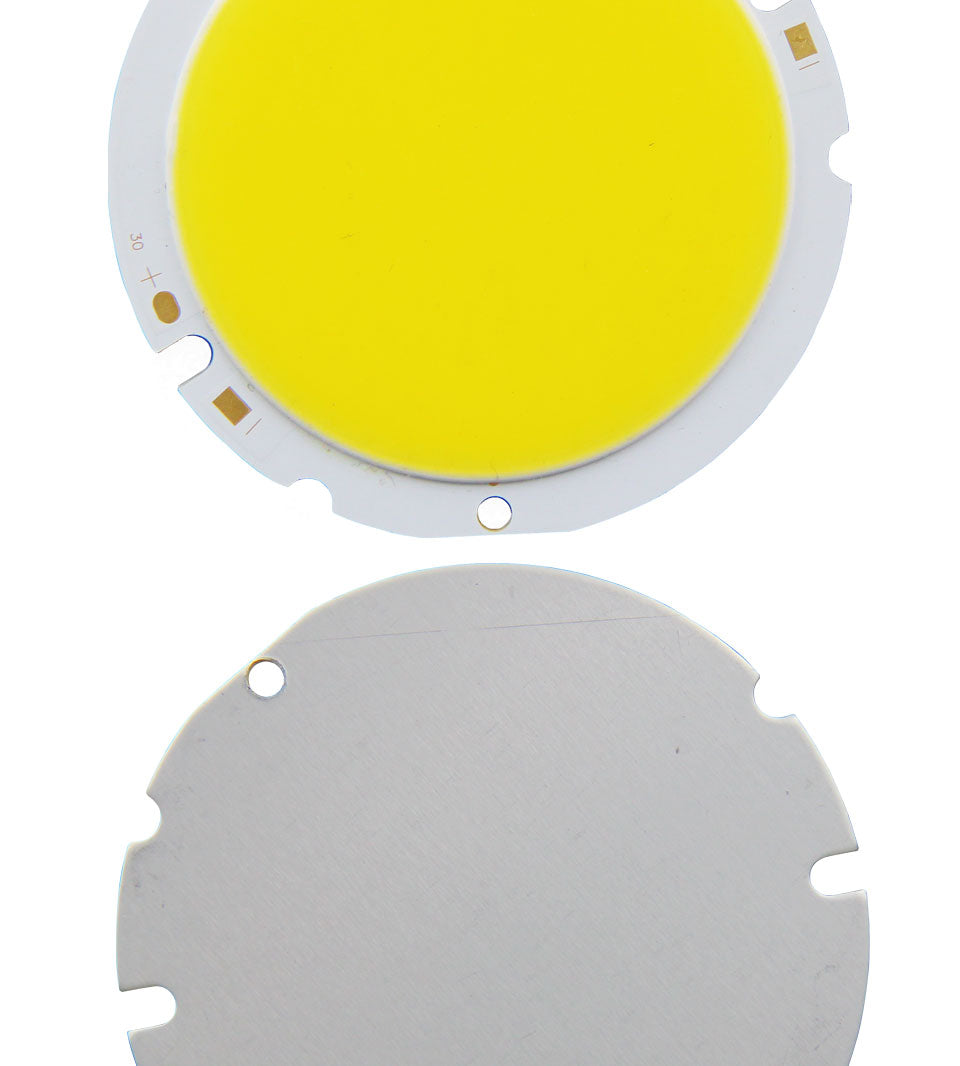 LED Downlight 76mm Diameter DC 36-40V 30W Chip On Board LED COB Downlight Bulb Natural White 4200K for DIY Indoor Lights