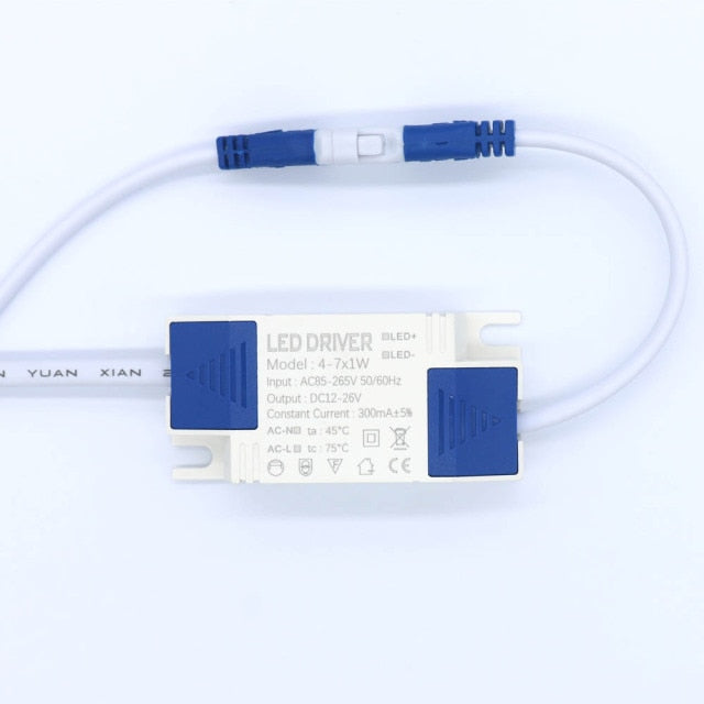 LED Power Supply Driver 1W 3W 4W 7W 8W 12W 18W 25W 36W 300mA Lighting Transformers For LED Power Light Panel Light Downlight DIY