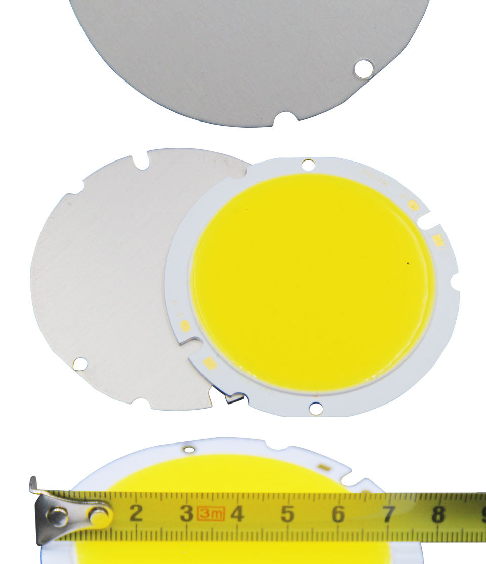 LED Downlight 76mm Diameter DC 36-40V 30W Chip On Board LED COB Downlight Bulb Natural White 4200K for DIY Indoor Lights