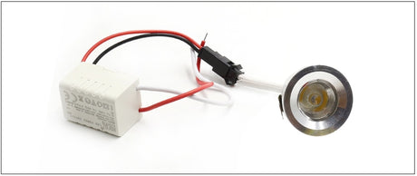  1W Mini Spot LED Downlight Aluminum Warm/Cold White Lamp 100V-240V 1inch 27mm Cut Hole Under Cabinet Lighting Fixtures