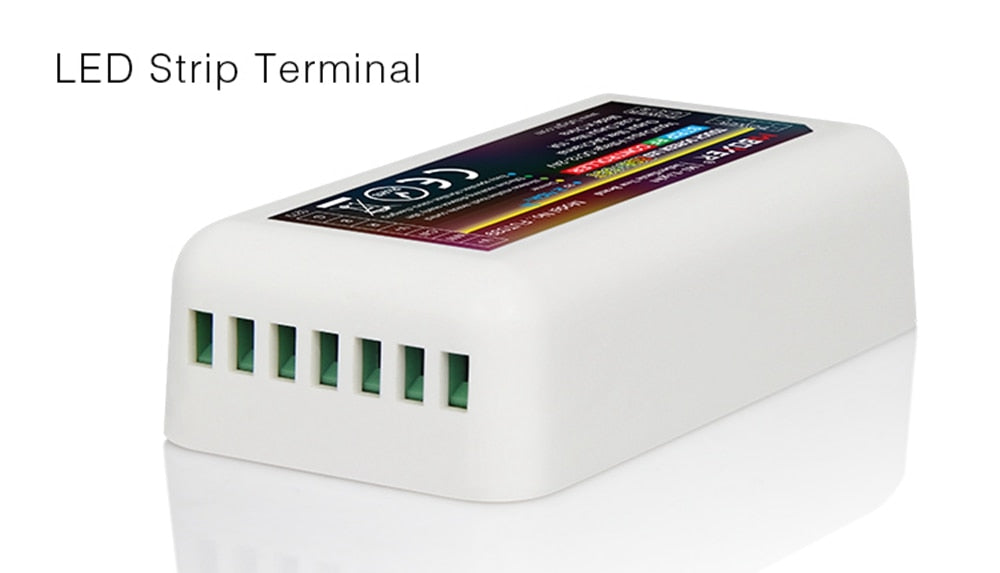 Milight MiBoxer FUT039 RF Dimmable RGB CCT 2A*5CH Led Controller For RGB/RGBCW/RGBWW/RGB+CCT Led Strip/Bulb/Downlight DC12-24V