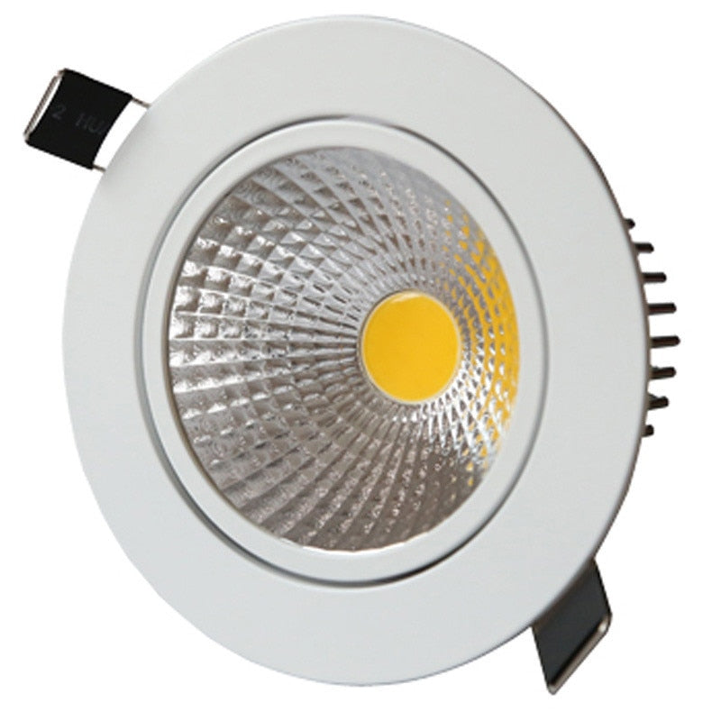 LED Downlight Super Bright Recessed LED Dimmable COB 5W 7W 9W 12W 15W 18W LED Spot light LED Ceiling Lamp AC110 220V