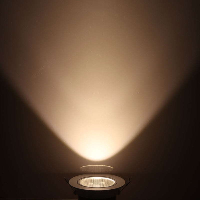 LED Downlight Super Bright Recessed LED Dimmable COB 5W 7W 9W 12W 15W 18W LED Spot light LED Ceiling Lamp AC110 220V