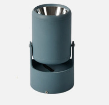 High quality dimmable Rotating LED Downlights Surface Mounted adjustment COB AC85-265V 360° LED Ceiling Lamp Spot lights