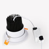 Round Dimmable Recessed LED Downlights 5W 7W 9W 12W 15W 18W COB LED Ceiling Lamp Spot Lights AC110-220V LED Lamp