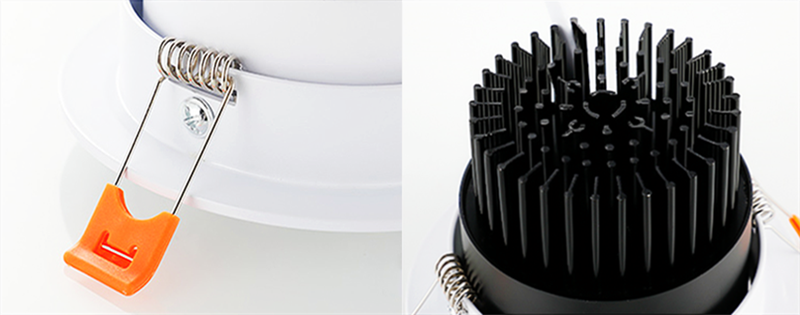 Round Dimmable Recessed LED Downlights 5W 7W 9W 12W 15W 18W COB LED Ceiling Lamp Spot Lights AC110-220V LED Lamp