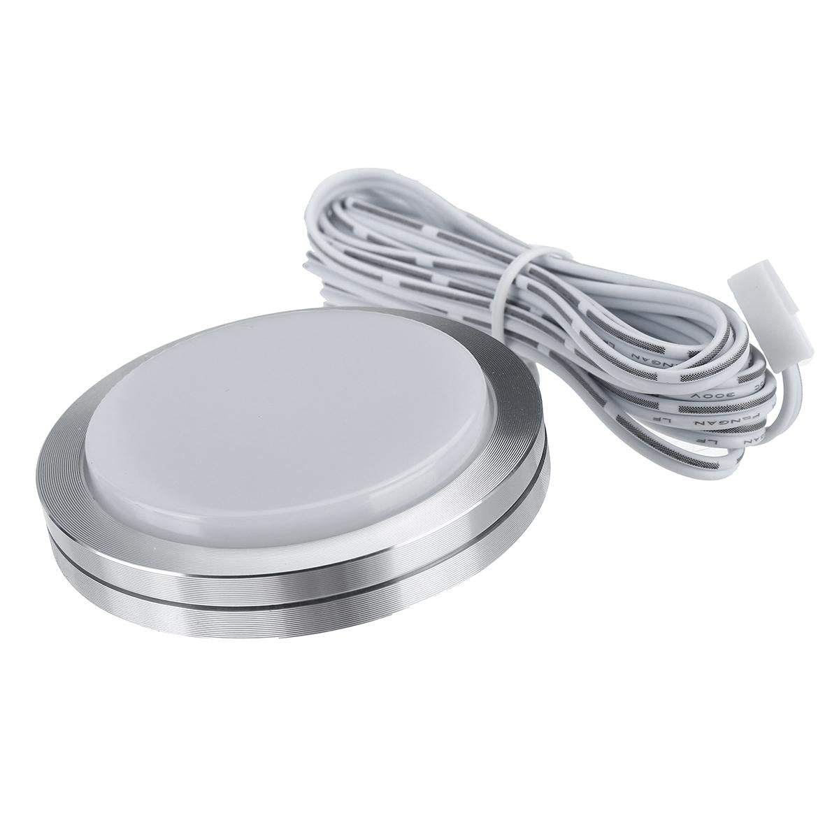 Caravan Interior Downlights Under Cabinet Recessed Spot Light Dome 4/6pcs 18LED Ceiling Lamp for Boat RV Camper Kitchen Showcase