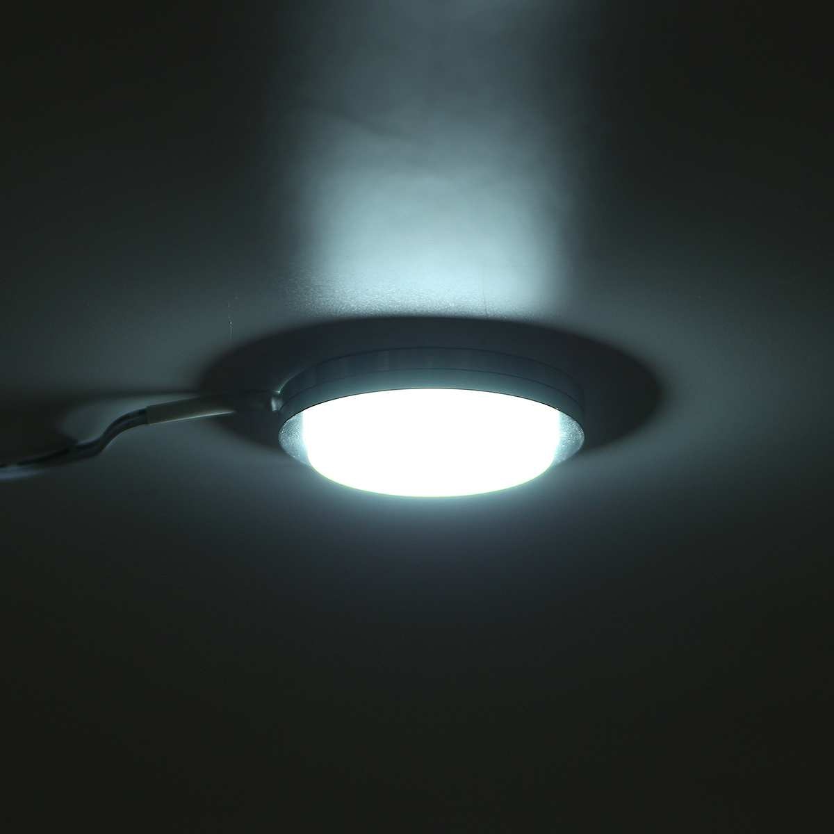 Caravan Interior Downlights Under Cabinet Recessed Spot Light Dome 4/6pcs 18LED Ceiling Lamp for Boat RV Camper Kitchen Showcase