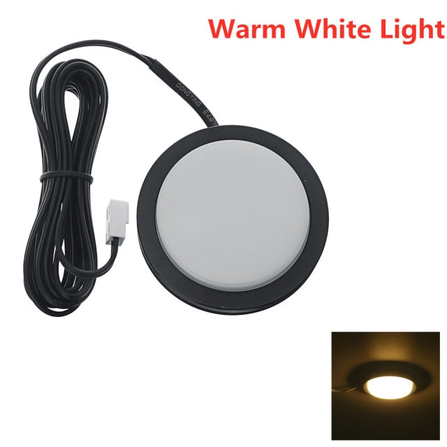 Caravan Interior Downlights Under Cabinet Recessed Spot Light Dome 4/6pcs 18LED Ceiling Lamp for Boat RV Camper Kitchen Showcase