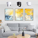 Dimmable COB LED Downlight Surface Mounted Light Fixture 360 Degree Rotating lamp for Kitchen Bathroom Living Room Bedroom