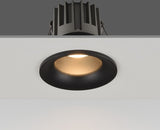 Dimmable Narrow Border Anti-glare Recessed COB LED Downlights AC85-265V 7W 12W 15W 18W LED Ceiling Lamps Hotel Villa Lighting