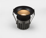 Dimmable Narrow Border Anti-glare Recessed COB LED Downlights AC85-265V 7W 12W 15W 18W LED Ceiling Lamps Hotel Villa Lighting