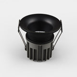 Dimmable Narrow Border Anti-glare Recessed COB LED Downlights AC85-265V 7W 12W 15W 18W LED Ceiling Lamps Hotel Villa Lighting