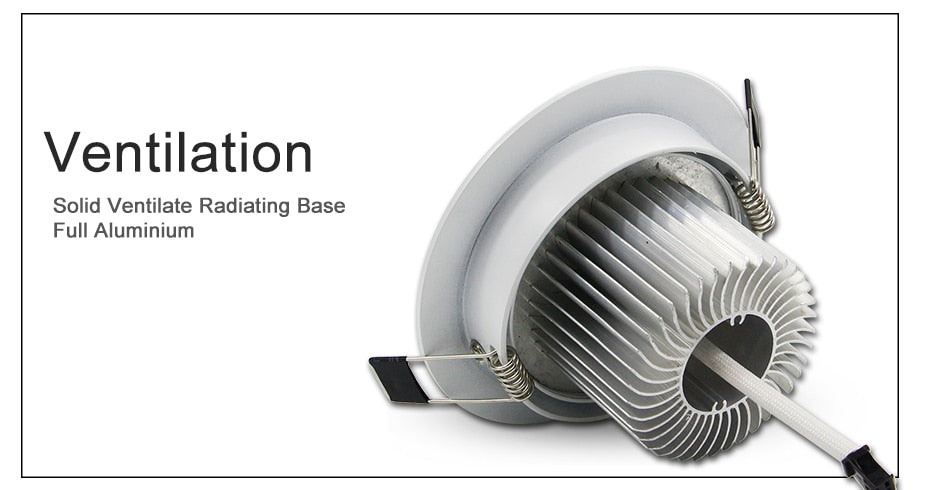 LED Downlight Dimmable Spot Light 3W 4W 5W 7W Warm White Ceiling Rendering Lamp For Warm Atmosphere Indoor Decoration LED Light