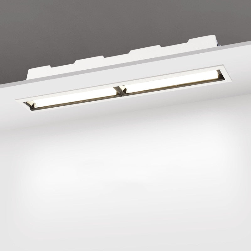 Round Light Anti Glare Recessed Downlight 7W 9W 12W 15W Round LED Ceiling Spot Lamp AC220V Luminaire TV Background Home Room