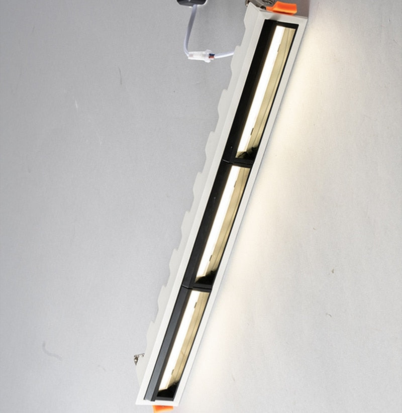 Round Light Anti Glare Recessed Downlight 7W 9W 12W 15W Round LED Ceiling Spot Lamp AC220V Luminaire TV Background Home Room