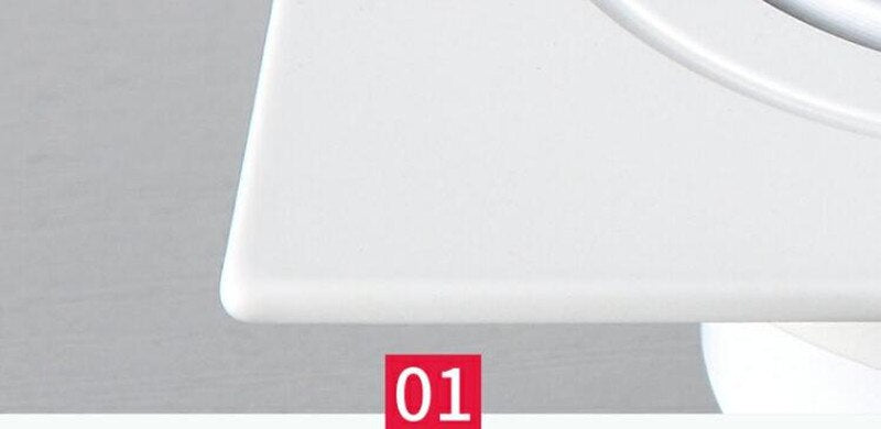 Dimmable Square Led Downlight Light Angle Adjustable COB Ceiling Spot Light 7w 10w 12w 14w 20w 24w Ceiling Recessed Lights AC85-265V