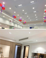 Dimmable Square Led Downlight Light Angle Adjustable COB Ceiling Spot Light 7w 10w 12w 14w 20w 24w Ceiling Recessed Lights AC85-265V