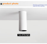 Dimmable Rotating LED Downlights 10W 15W 20W Surface Mounted adjustment COB LED Ceiling Spot Lights AC110-220V LED Ceiling Lamp