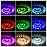 Modern LED Ceiling Light 3W RGB Wall Sconce for Art Gallery Decoration Front Balcony Lamp Porch Light Corridors Light Fixture