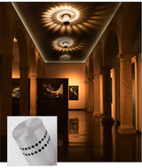 Modern LED Ceiling Light 3W RGB Wall Sconce for Art Gallery Decoration Front Balcony Lamp Porch Light Corridors Light Fixture