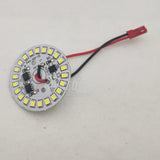 LED Downlight 3W 5W 7W 9W 12W 15W AC 220v led pcb smd2835 smart IC driver with 20cm wire for bulb light, driverless led bead for downlight
