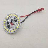 LED Downlight 3W 5W 7W 9W 12W 15W AC 220v led pcb smd2835 smart IC driver with 20cm wire for bulb light, driverless led bead for downlight