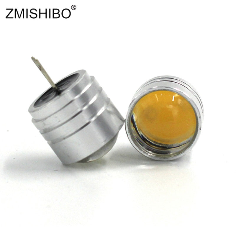 ZMISHIBO 5PCS/lot LED DC 12v COB G4 Super Bright Fatty G4 Downlight LED G4 Light Mini Corn Bulb LED High Power Tube 18*30mm