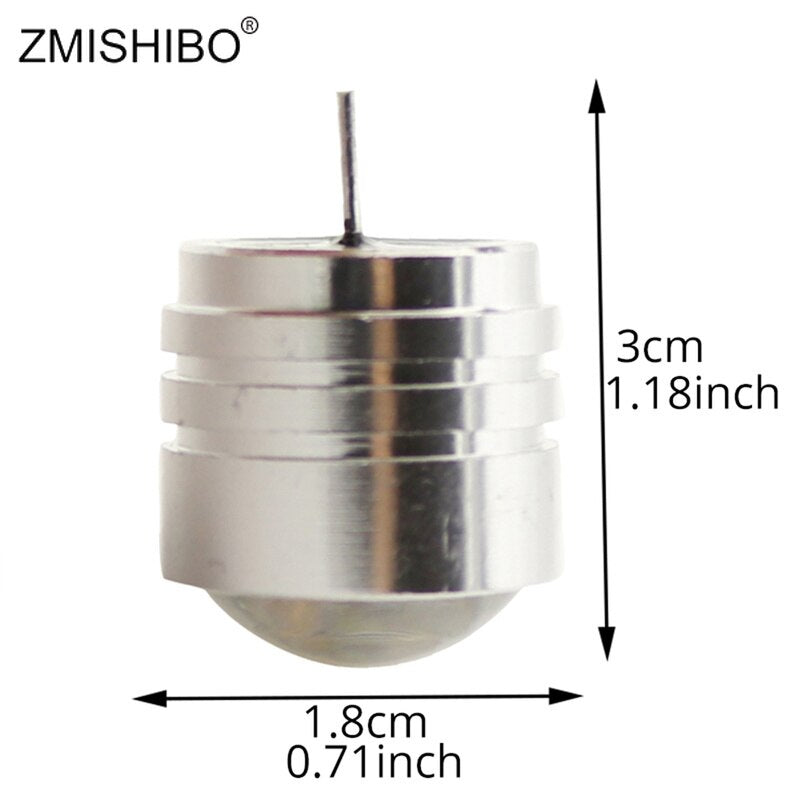 5PCS/lot LED DC 12v COB G4 Super Bright Fatty G4 Downlight LED G4 Light Mini Corn Bulb LED High Power Tube 18*30mm