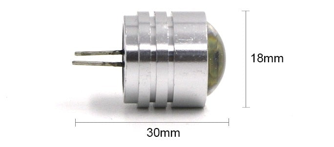 5PCS/lot LED DC 12v COB G4 Super Bright Fatty G4 Downlight LED G4 Light Mini Corn Bulb LED High Power Tube 18*30mm