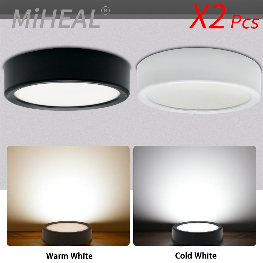 Modern Fashion LED Downlight 5W 10W 15W 25W 2pcs Surface Mounted Downlight Lights LED Spot Lights Ceiling Fixtures Lighting