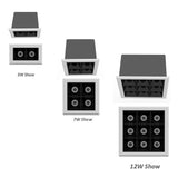 2020 New Linear Mini LED Downlight Square Small Embedded Delicate Lamp 90Ra 3W 5W 7W 9W 12W 17W for No Main Lighting Solution