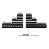2020 New Linear Mini LED Downlight Square Small Embedded Delicate Lamp 90Ra 3W 5W 7W 9W 12W 17W for No Main Lighting Solution