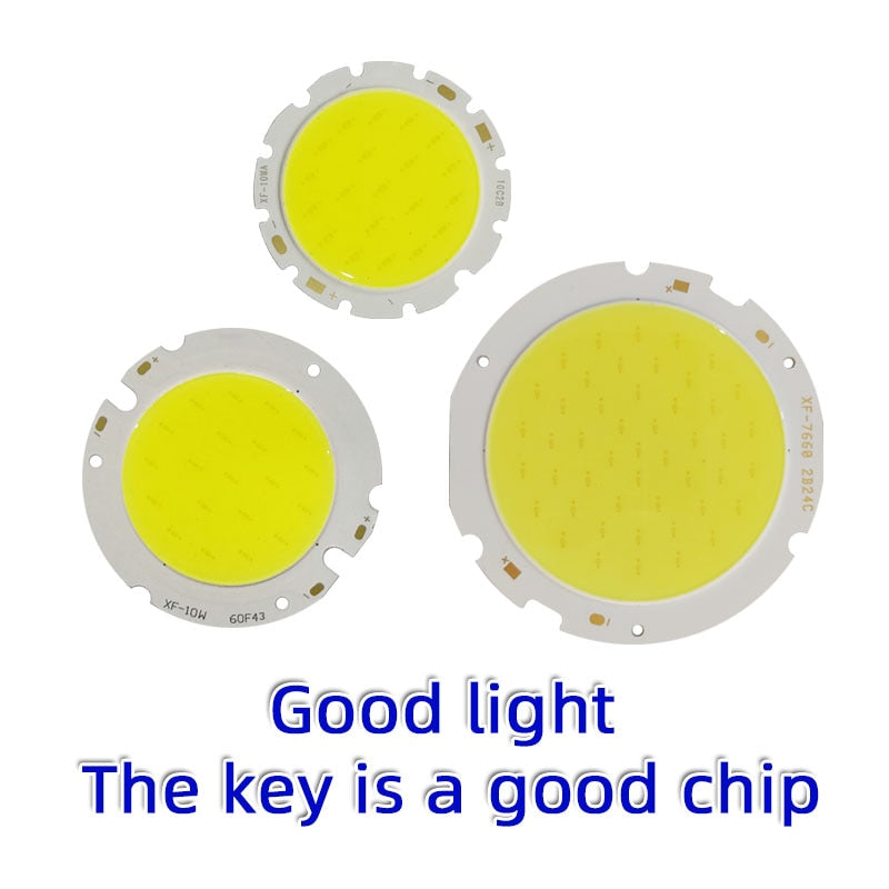 LED Source Chip Light Spotlight Downlight Lamps COB Light Bulb beads integrated surface chip board 12W 15W 20W 30W 40W 50W