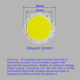LED Source Chip Light Spotlight Downlight Lamps COB Light Bulb beads integrated surface chip board 12W 15W 20W 30W 40W 50W