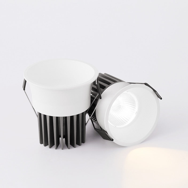 Dimmable COB Downlights Indoor Lighting Lamps Recessed 15w 220v Ceiling Led Spot Lights Lamp Lights Bedroom Living Room Hotel