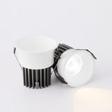 Dimmable COB Downlights Indoor Lighting Lamps Recessed 15w 220v Ceiling Led Spot Lights Lamp Lights Bedroom Living Room Hotel