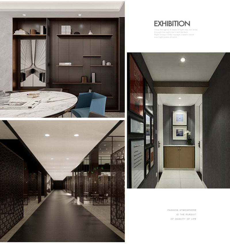 Dimmable COB Downlights Indoor Lighting Lamps Recessed 15w 220v Ceiling Led Spot Lights Lamp Lights Bedroom Living Room Hotel