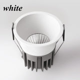 Dimmable COB Downlights Indoor Lighting Lamps Recessed 15w 220v Ceiling Led Spot Lights Lamp Lights Bedroom Living Room Hotel