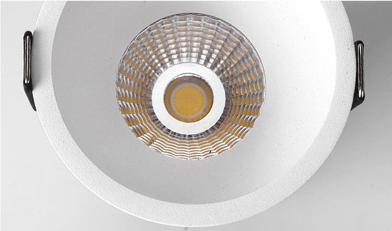 Dimmable COB Downlights Indoor Lighting Lamps Recessed 15w 220v Ceiling Led Spot Lights Lamp Lights Bedroom Living Room Hotel