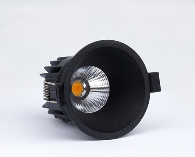 Dimmable COB Downlights Indoor Lighting Lamps Recessed 15w 220v Ceiling Led Spot Lights Lamp Lights Bedroom Living Room Hotel