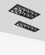 Square Recessed LED Downlights 6W 10W 20W 30W COB Ceiling Spot Lights AC220V LED Strip Indoor Lighting Lamps TV Background Room