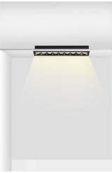 Square Recessed LED Downlights 6W 10W 20W 30W COB Ceiling Spot Lights AC220V LED Strip Indoor Lighting Lamps TV Background Room