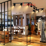 Dimmable 10W 15W 20W Surface Mounted LED Downlight Tracklight COB LED Recessed Ceiling Lamps Track Spotlight 110V 220V