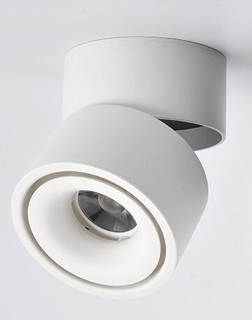 Dimmable 10W 15W 20W Surface Mounted LED Downlight Tracklight COB LED Recessed Ceiling Lamps Track Spotlight 110V 220V
